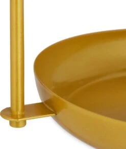 Relaxdays Fruitschaal Etagère 2 Laags - Dubbele Fruitmand Goud - Rond - Keuken - Metaal -Bormioli Rocco winkel 1018x1200 1