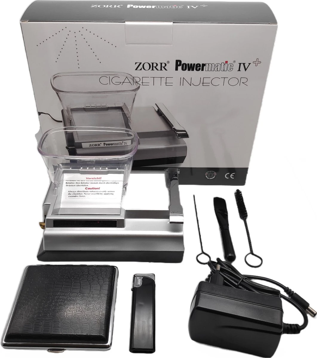 Merkloos Zorr Powermatic 4+ Kit - Complete Electrische Sigaretten Maker Kit 3 Merkloos Zorr Powermatic 4+ Kit - Complete Electrische Sigaretten Maker Kit
