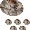 Onderzetters Voor Glazen - Rond - Grijs - Goud - Marmer - 10x10 Cm - Glasonderzetters - 6 Stuks 1 Onderzetters Voor Glazen - Rond - Grijs - Goud - Marmer - 10x10 Cm - Glasonderzetters - 6 Stuks -Bormioli Rocco winkel 1097x1200