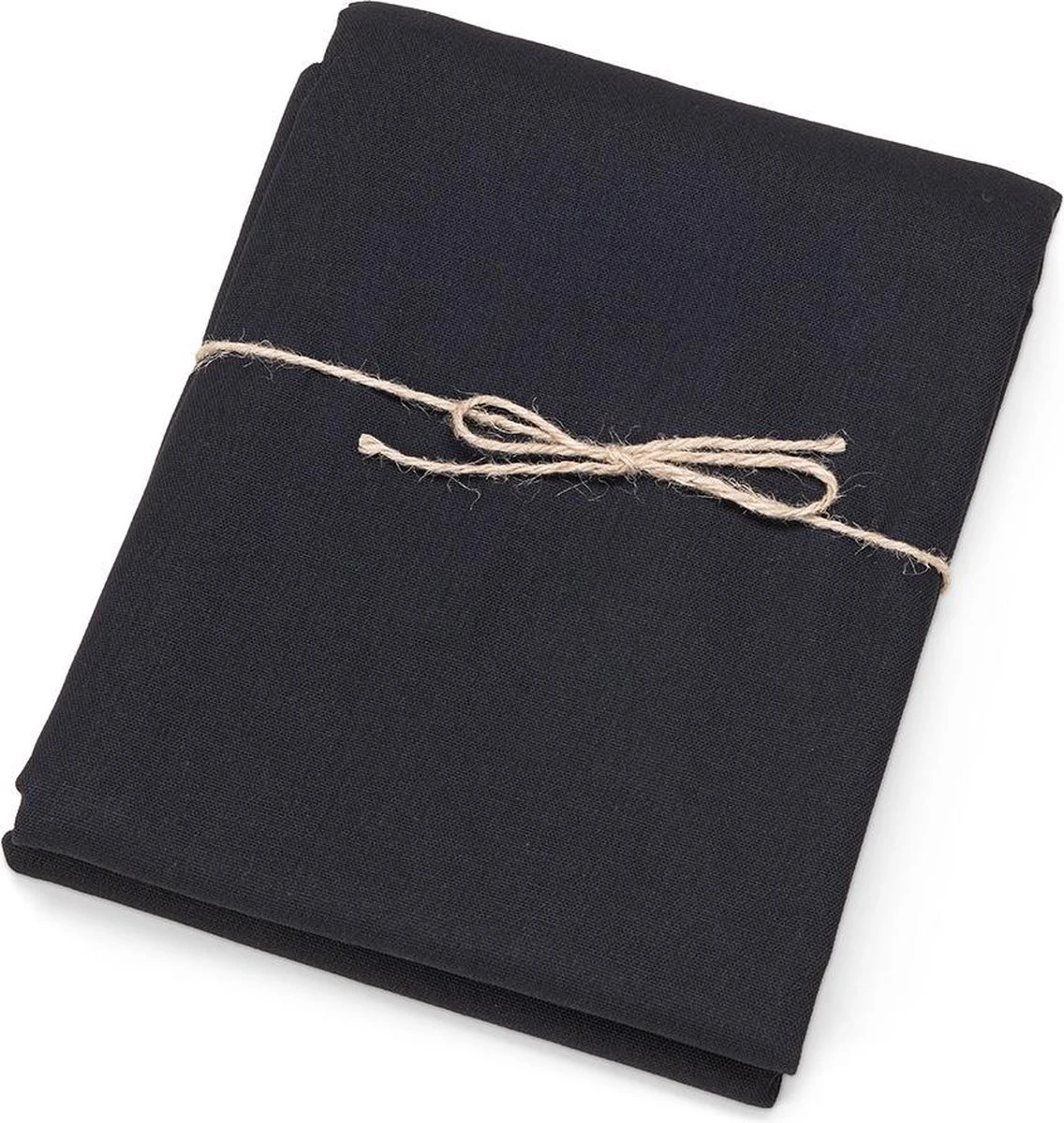 Merkloos Tafellaken-Tafelzeil - Dordogne 160cm Poly/katoen Zwart 5 Merkloos Tafellaken-Tafelzeil - Dordogne 160cm Poly/katoen Zwart - Afbeelding 3