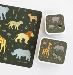 Placemat Voor Kinderen: Savanne - A Little Lovely Company 9 Placemat Voor Kinderen: Savanne - A Little Lovely Company -Bormioli Rocco winkel 1160x1200