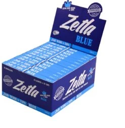 Vloeipapier | Vloei | Breed + Filtertips | Zetla Blauw