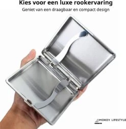 Sigarettendoosje – Premium - Zwart - 20 Sigaretten - Sigarettenhouder – Sigaretten Box – Sigaretten Opbergdoosje 9 Sigarettendoosje – Premium - Zwart - 20 Sigaretten - Sigarettenhouder – Sigaretten Box – Sigaretten Opbergdoosje -Bormioli Rocco winkel 1171x1200