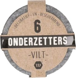 Onderzetter Vilt - Onderzetter - Vilt - Rond - Voor Glazen - 6 Stuks - Decoratief En Beschermend - 10 Cm X 10 Cm 6 Onderzetter Vilt - Onderzetter - Vilt - Rond - Voor Glazen - 6 Stuks - Decoratief En Beschermend - 10 Cm X 10 Cm -Bormioli Rocco winkel 1172x1200 2