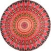 Merkloos Mandala Tafelkleed - Mandala Kleed Rond - Tafelkleed Rond - Tafellaken - Rood - 130CM 1 Merkloos Mandala Tafelkleed - Mandala Kleed Rond - Tafelkleed Rond - Tafellaken - Rood - 130CM -Bormioli Rocco winkel 1186x1200