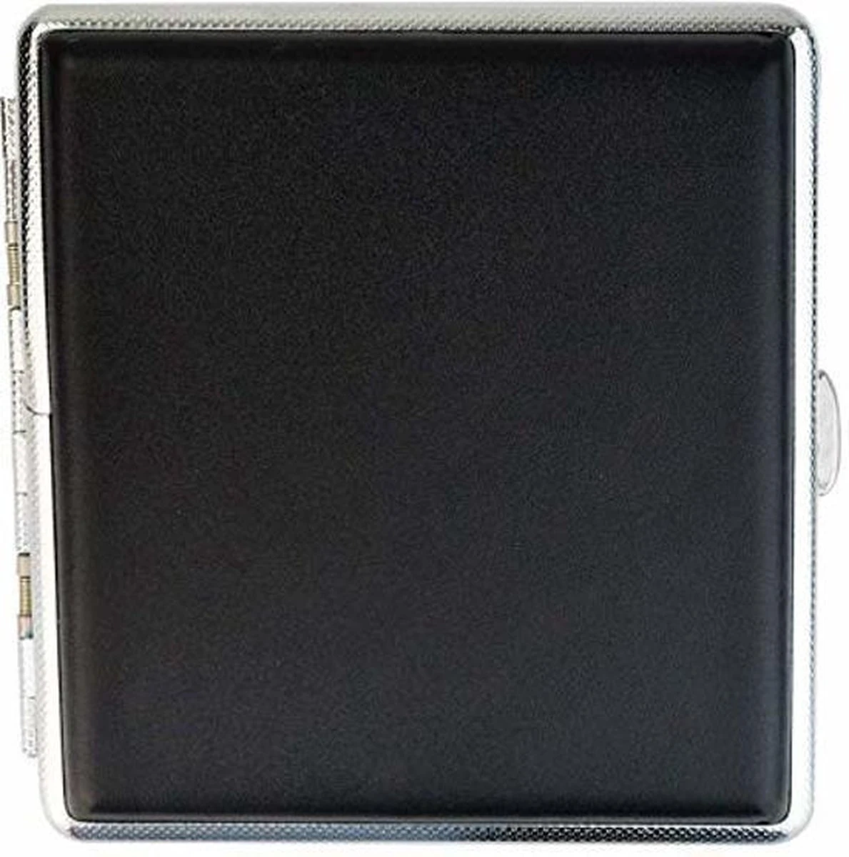 Merkloos Stevig Sigarettendoosje - Sigarettenhouder 20 Sigaretten - Sigaretten Houder - Sigaret - Zwart Sigaretten Doosje - Metaal - Sigaretten Opbergdoosje - Sigaretten Box 4 Merkloos Stevig Sigarettendoosje - Sigarettenhouder 20 Sigaretten - Sigaretten Houder - Sigaret - Zwart Sigaretten Doosje - Metaal - Sigaretten Opbergdoosje - Sigaretten Box - Afbeelding 2