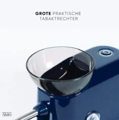 Akaro Elektrische Sigarettenmaker - Blauw - 3 Standen - Opvangbak - Tabaktrechter - Sigaretten Maker Electrisch - Sigaretten Maker - Electrische Sigarettenmachine -Bormioli Rocco winkel 1194x1200