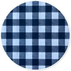 Tafelzeil Rond Ruit Blauw - 160cm