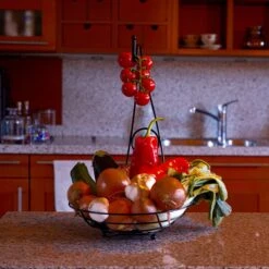 Merkloos Fruitmand Met Banaanhouder – Fruitschaal Zwart – Fruitmand Zwart Metaal – Bananenhouder – Fruitmand Hangend - Decoratieve Schaal – Keuken – 27x27x39 15 Merkloos Fruitmand Met Banaanhouder – Fruitschaal Zwart – Fruitmand Zwart Metaal – Bananenhouder – Fruitmand Hangend - Decoratieve Schaal – Keuken – 27x27x39 -Bormioli Rocco winkel 1199x1200 8