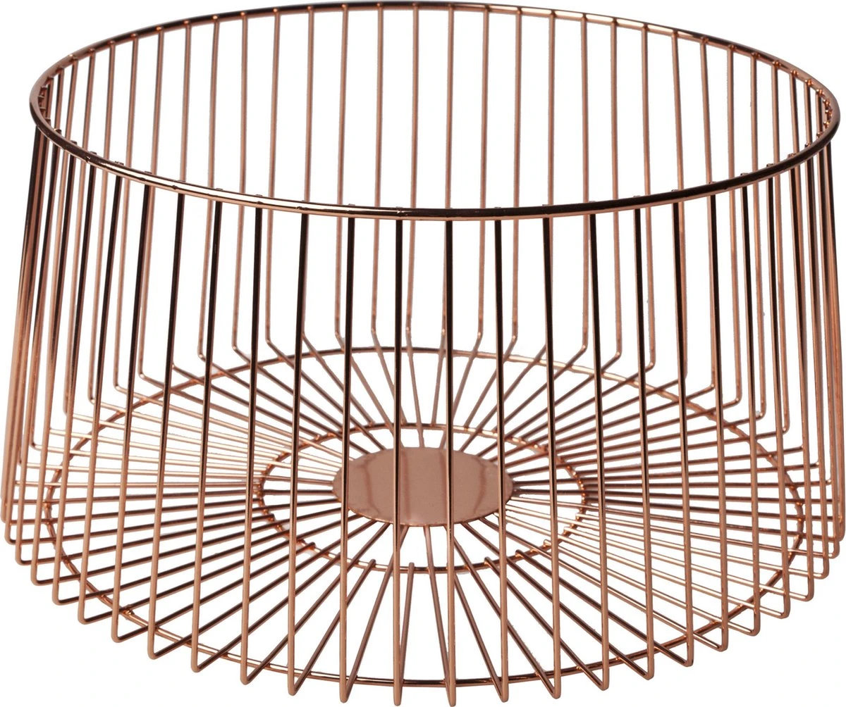 Cosy&Trendy Fruitmand - 30x15,5 Cm - Verkoperd Metaal 3 Cosy&Trendy Fruitmand - 30x15,5 Cm - Verkoperd Metaal