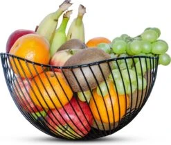 Fruitschaal Zwart – Fruitmand – Metaal – Modern – Medium – 25cm - Baulk® 19 Fruitschaal Zwart – Fruitmand – Metaal – Modern – Medium – 25cm - Baulk® -Bormioli Rocco winkel 1200x1015 1