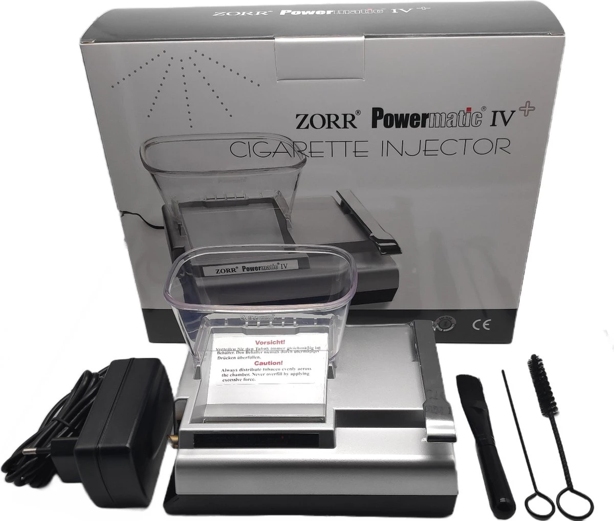 De Originele Zorr Powermatic 4 + - Hulzenstopper - Complete Elektrische Sigarettenmaker Kit 3 De Originele Zorr Powermatic 4 + - Hulzenstopper - Complete Elektrische Sigarettenmaker Kit