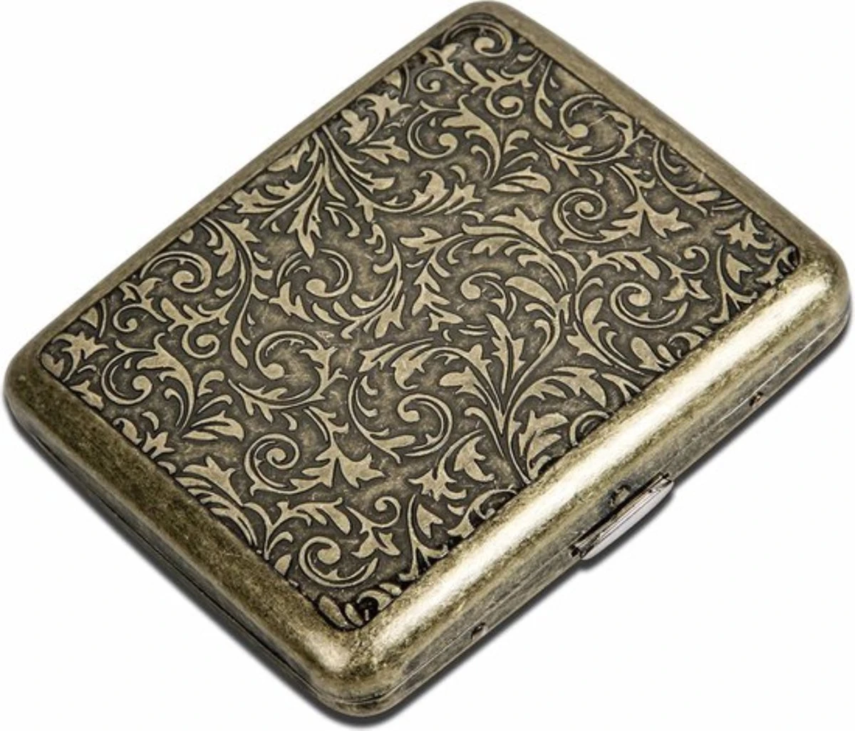 BOTC Sigarettendoosje - Sigaretten Case - Koper - 20 Sigaretten - Sigarettenhouder –Sigaretten Box – Sigaretten Opbergdoosje 4 BOTC Sigarettendoosje - Sigaretten Case - Koper - 20 Sigaretten - Sigarettenhouder –Sigaretten Box – Sigaretten Opbergdoosje - Afbeelding 2