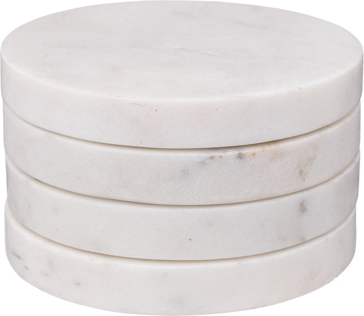 Secret De Gourmet Onderzetters Voor Glazen - 8 Stuks - Marmer - Wit 4 Secret De Gourmet Onderzetters Voor Glazen - 8 Stuks - Marmer - Wit - Afbeelding 2