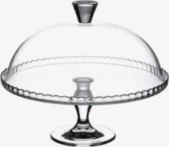 Pasabahce Plateau | Met Stolp - Glas | 32,2 Cm |Elegant | Glazen Deksel