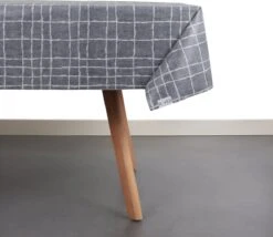 Raved Tafelzeil Vierkantjes 140 Cm X 200 Cm - Grijs - PVC - Afwasbaar 11 Raved Tafelzeil Vierkantjes 140 Cm X 200 Cm - Grijs - PVC - Afwasbaar -Bormioli Rocco winkel 1200x1040
