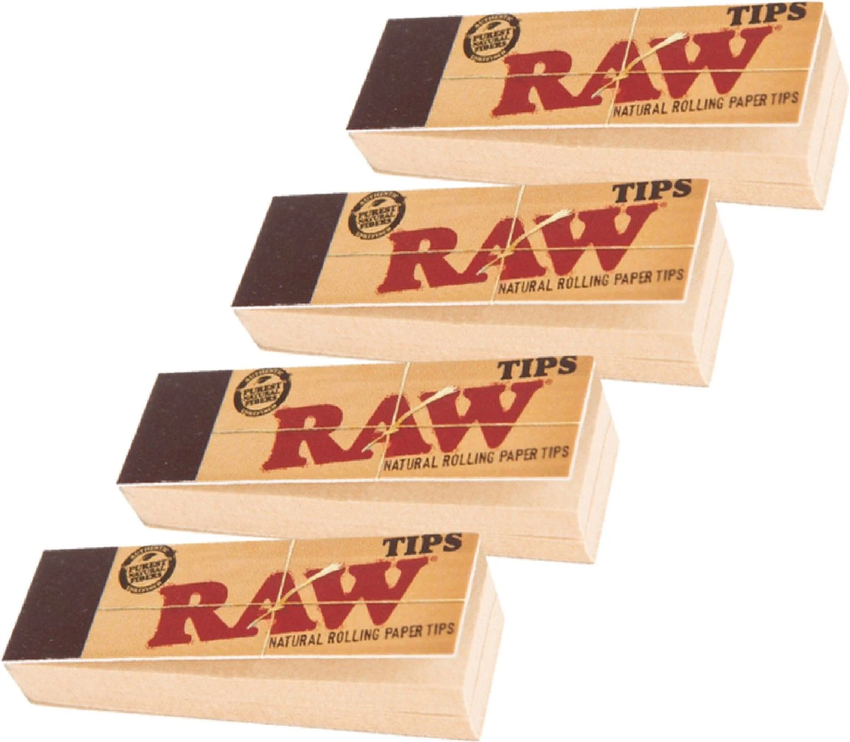 Merkloos RAW Classic Filter Tips Voor Lange Vloei - Vloeipapier - Rolling Papers (smoking) - 4 Stuks 3 Merkloos RAW Classic Filter Tips Voor Lange Vloei - Vloeipapier - Rolling Papers (smoking) - 4 Stuks