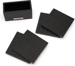 Riviera Maison Onderzetters Voor Glazen - RM Identity Coasters - Zwart 7 Riviera Maison Onderzetters Voor Glazen - RM Identity Coasters - Zwart -Bormioli Rocco winkel 1200x1050