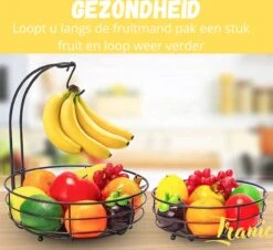 Tranic Fruitschaal - Fruitmand - Zwart Metaal - Etagere - Keuken Organizer 15 Tranic Fruitschaal - Fruitmand - Zwart Metaal - Etagere - Keuken Organizer -Bormioli Rocco winkel 1200x1099 1