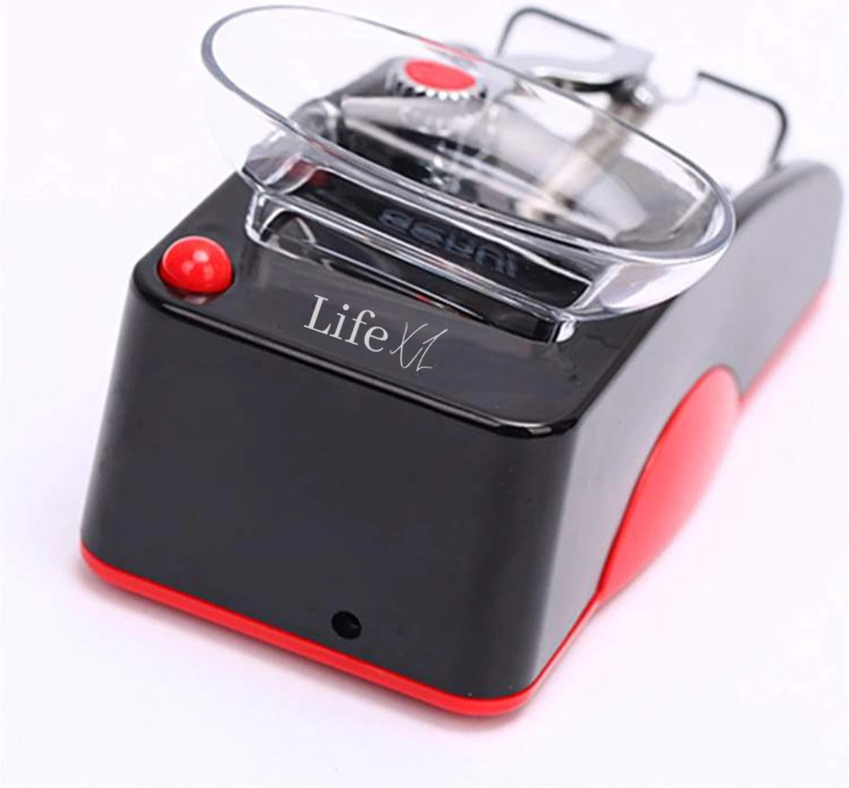 Elektrische Sigarettenmaker - Elektrische Sigarettenmachine - Sigaretten Maker - Sigaretten Vuller - Hulzen Vuller - Sigaretten Roller - Elektrische Sigarettenklikker - Rood 9 Elektrische Sigarettenmaker - Elektrische Sigarettenmachine - Sigaretten Maker - Sigaretten Vuller - Hulzen Vuller - Sigaretten Roller - Elektrische Sigarettenklikker - Rood - Afbeelding 7