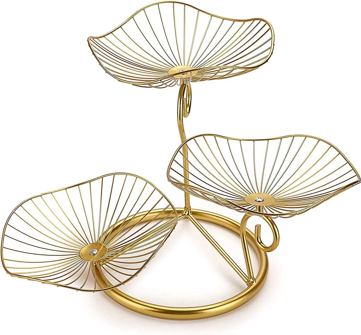 Merkloos Fruitmand - Fruitschaal - Fruit Etagere - Fruitbord 3 Merkloos Fruitmand - Fruitschaal - Fruit Etagere - Fruitbord