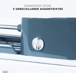 Akaro Elektrische Sigarettenmaker - Grijs - 3 Standen - Opvangbak - Tabaktrechter - Sigaretten Maker Electrisch - Sigaretten Maker - Electrische Sigarettenmachine 14 Akaro Elektrische Sigarettenmaker - Grijs - 3 Standen - Opvangbak - Tabaktrechter - Sigaretten Maker Electrisch - Sigaretten Maker - Electrische Sigarettenmachine -Bormioli Rocco winkel 1200x1153