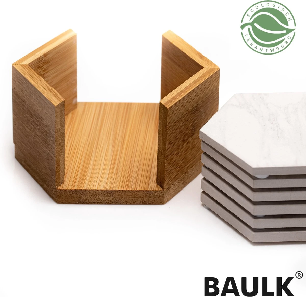 Onderzetters Voor Glazen - Keramische Onderzetters Met Houder - Marmeren Uitstraling - 100% Keramisch - Ecologisch - 6st - BAULK® 3 Onderzetters Voor Glazen - Keramische Onderzetters Met Houder - Marmeren Uitstraling - 100% Keramisch - Ecologisch - 6st - BAULK®