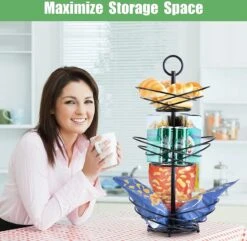 Fuegobird Fruitmand - Fruitmand Metaal - 3 Laags - Afneembaar - Zwart 17 Fuegobird Fruitmand - Fruitmand Metaal - 3 Laags - Afneembaar - Zwart -Bormioli Rocco winkel 1200x1171 2