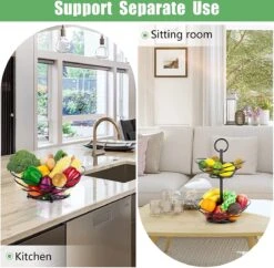 Fuegobird Fruitmand - Fruitmand Metaal - 3 Laags - Afneembaar - Zwart 16 Fuegobird Fruitmand - Fruitmand Metaal - 3 Laags - Afneembaar - Zwart -Bormioli Rocco winkel 1200x1174 1