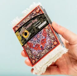 Invotis Perzisch Tapijt Onderzetters (Set Van 4) 13 Invotis Perzisch Tapijt Onderzetters (Set Van 4) -Bormioli Rocco winkel 1200x1176 1