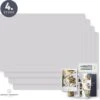 Placemats Van Sophie Nordinn® - Placemat Vaxjo (Lichtgrijs) - Placemats Kunststof - Set 4 Stuks - 30x40 Cm 2 Placemats Van Sophie Nordinn® - Placemat Vaxjo (Lichtgrijs) - Placemats Kunststof - Set 4 Stuks - 30x40 Cm -Bormioli Rocco winkel 1200x1177 4