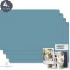 Placemats Van Sophie Nordinn® - Placemat Vaxjo (Turquiose) - Placemats Kunststof - Set 4 Stuks - 30x40 Cm 2 Placemats Van Sophie Nordinn® - Placemat Vaxjo (Turquiose) - Placemats Kunststof - Set 4 Stuks - 30x40 Cm -Bormioli Rocco winkel 1200x1177 5