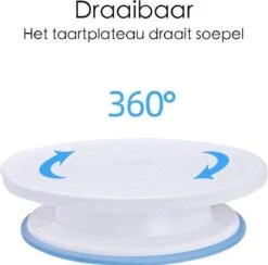 Jumalu Taartplateau - Draaibaar Taartplateau Anti-slip - Draaiplateau Taart –Turntable Cake - Taartplateau - Draaitafel 13 Jumalu Taartplateau - Draaibaar Taartplateau Anti-slip - Draaiplateau Taart –Turntable Cake - Taartplateau - Draaitafel -Bormioli Rocco winkel 1200x1184 7