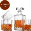 Niceey Whiskey Set - Whiskey Glazen - Whiskey Karaf - 4 Glazen Met Karaf - 5 Delig -Bormioli Rocco winkel 1200x1187 2