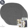 Placemats Van Sophie Nordinn® - Placemat Abisko (Donkergrijs) - Set (4 Stuks) Van Katoen - 43 Cm X 34 Cm 1 Placemats Van Sophie Nordinn® - Placemat Abisko (Donkergrijs) - Set (4 Stuks) Van Katoen - 43 Cm X 34 Cm -Bormioli Rocco winkel 1200x1190 9