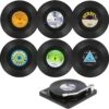 Merkloos Vinyl Platen Onderzetters Met Platenspeler - 6 Stuks - LP Onderzetters - Onderzetters Voor Glazen - Anti-Slip - Vinyl - Platenspeler - Langspeelplaat - Rond - Vintage - Party - Muziek - Glazenonderzetter - Platen 1 Merkloos Vinyl Platen Onderzetters Met Platenspeler - 6 Stuks - LP Onderzetters - Onderzetters Voor Glazen - Anti-Slip - Vinyl - Platenspeler - Langspeelplaat - Rond - Vintage - Party - Muziek - Glazenonderzetter - Platen -Bormioli Rocco winkel 1200x1192