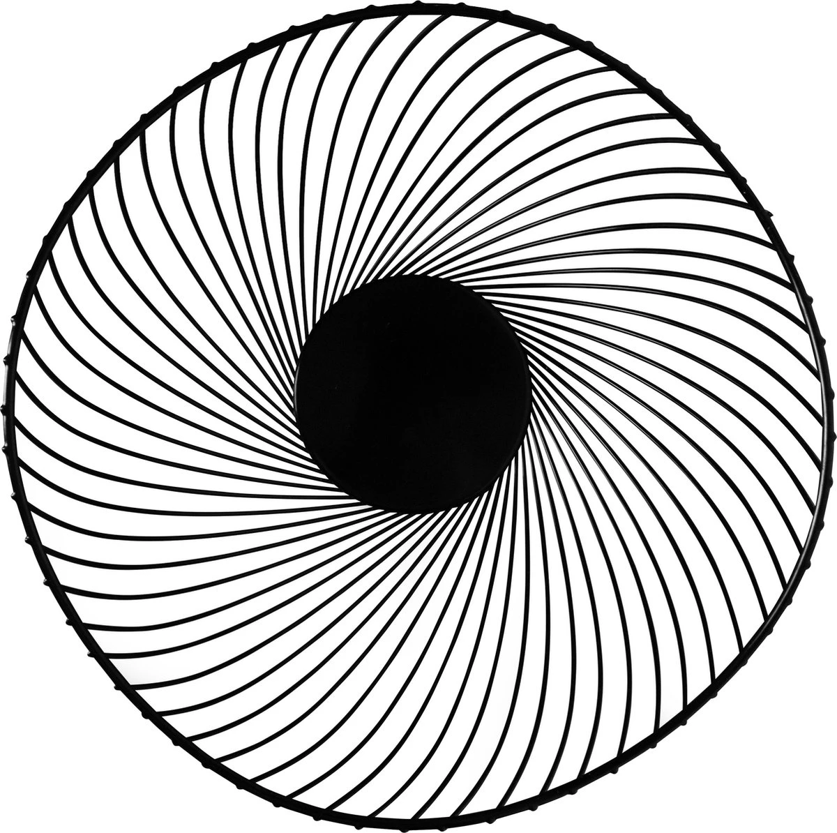 Fruitschaal Zwart – Fruitmand – Metaal – Modern – Medium – 25cm - Baulk® 4 Fruitschaal Zwart – Fruitmand – Metaal – Modern – Medium – 25cm - Baulk® - Afbeelding 2