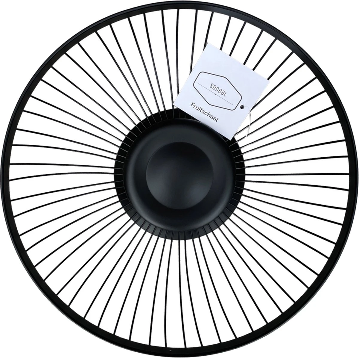 SODEAL Kleine Fruitschaal - Fruitmand - Fruitschaal Zwart 10 SODEAL Kleine Fruitschaal - Fruitmand - Fruitschaal Zwart - Afbeelding 8