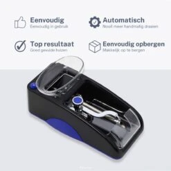 Sigaretten Maker Electrisch - Elektrische Sigarettenmaker Blauw Voor Perfecte Sigaretten - Sigaretten Maker EarKings 10 Sigaretten Maker Electrisch - Elektrische Sigarettenmaker Blauw Voor Perfecte Sigaretten - Sigaretten Maker EarKings -Bormioli Rocco winkel 1200x1198 12