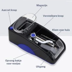 Sigaretten Maker Electrisch - Elektrische Sigarettenmaker Blauw Voor Perfecte Sigaretten - Sigaretten Maker EarKings 12 Sigaretten Maker Electrisch - Elektrische Sigarettenmaker Blauw Voor Perfecte Sigaretten - Sigaretten Maker EarKings -Bormioli Rocco winkel 1200x1198 14