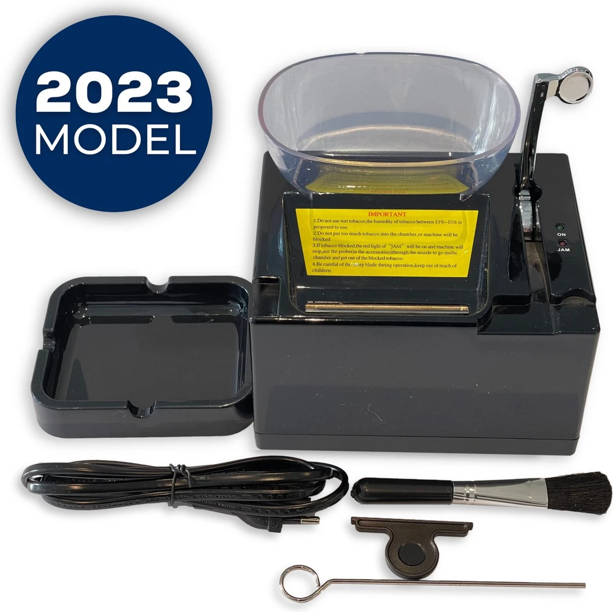 Macs Limit Elektrische Sigarettenmaker - Electrische Sigarettenmachine - Sigaretten Maker- Sigarettenvuller - Hulzenstopper - Complete Set- Machine à Cigarettes électrique 3 Macs Limit Elektrische Sigarettenmaker - Electrische Sigarettenmachine - Sigaretten Maker- Sigarettenvuller - Hulzenstopper - Complete Set- Machine à Cigarettes électrique