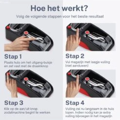 Sigaretten Maker Electrisch - Elektrische Sigarettenmaker Rood Voor Perfecte Sigaretten - Sigaretten Maker EarKings 12 Sigaretten Maker Electrisch - Elektrische Sigarettenmaker Rood Voor Perfecte Sigaretten - Sigaretten Maker EarKings -Bormioli Rocco winkel 1200x1199 2