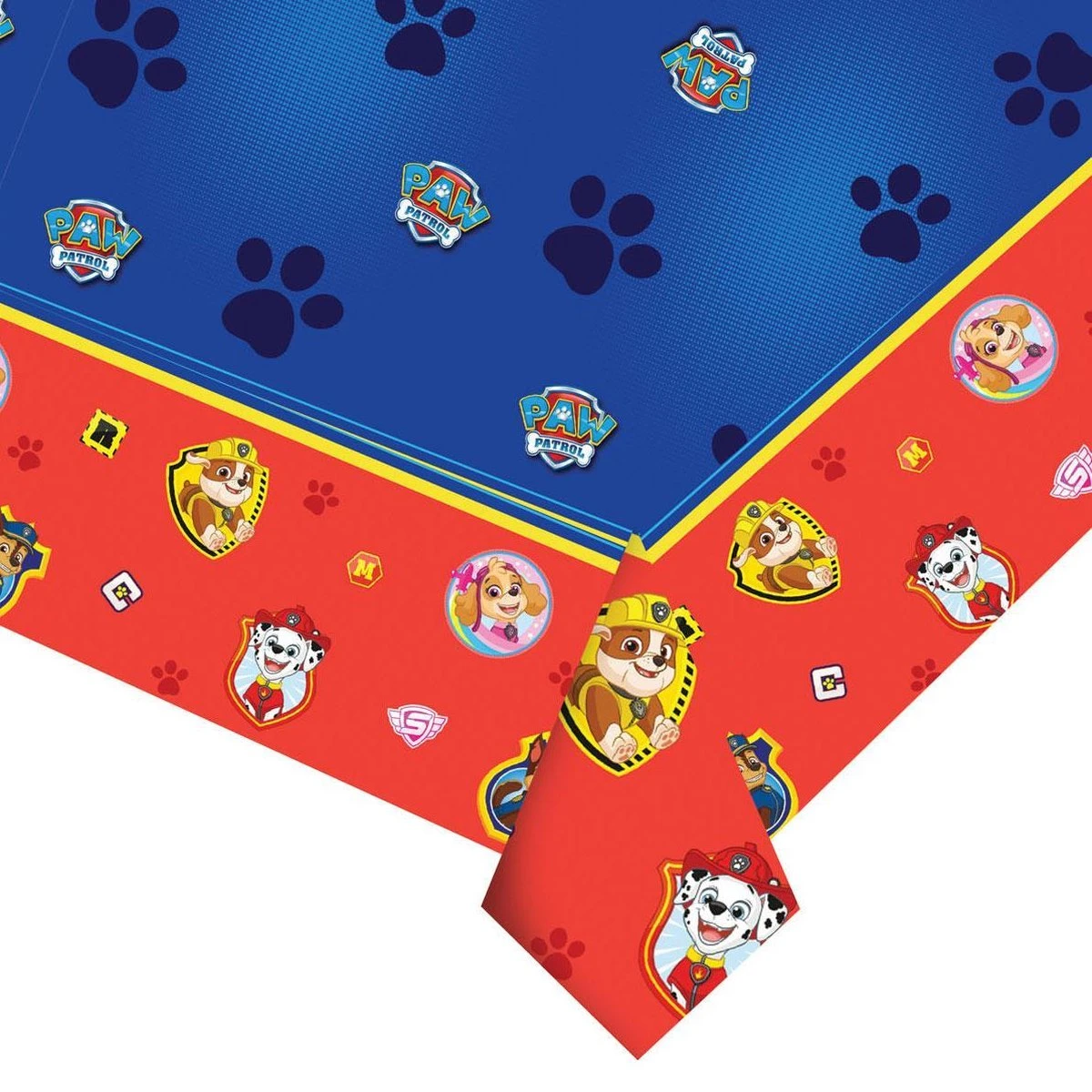 PAW Patrol - Tafellaken - 180 X 120cm - Blauw/Rood 3 PAW Patrol - Tafellaken - 180 X 120cm - Blauw/Rood