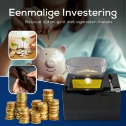 Macs Limit Elektrische Sigarettenmaker - Electrische Sigarettenmachine - Sigaretten Maker- Sigarettenvuller - Hulzenstopper - Complete Set- Machine à Cigarettes électrique 10 Macs Limit Elektrische Sigarettenmaker - Electrische Sigarettenmachine - Sigaretten Maker- Sigarettenvuller - Hulzenstopper - Complete Set- Machine à Cigarettes électrique -Bormioli Rocco winkel 1200x1200 212