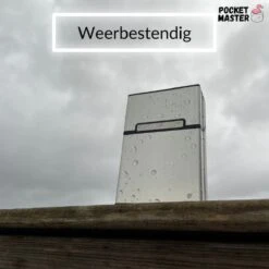 PocketMaster® Sigaretten Doosje - Zilver - Aluminium - Sigaretten Houder/Hoesje - Weerbestendig - Stevig En Luxe Opbergdoosje 7 PocketMaster® Sigaretten Doosje - Zilver - Aluminium - Sigaretten Houder/Hoesje - Weerbestendig - Stevig En Luxe Opbergdoosje -Bormioli Rocco winkel 1200x1200 237