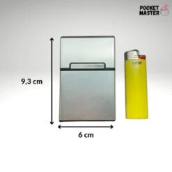 PocketMaster® Sigaretten Doosje - Zilver - Aluminium - Sigaretten Houder/Hoesje - Weerbestendig - Stevig En Luxe Opbergdoosje 9 PocketMaster® Sigaretten Doosje - Zilver - Aluminium - Sigaretten Houder/Hoesje - Weerbestendig - Stevig En Luxe Opbergdoosje -Bormioli Rocco winkel 1200x1200 239