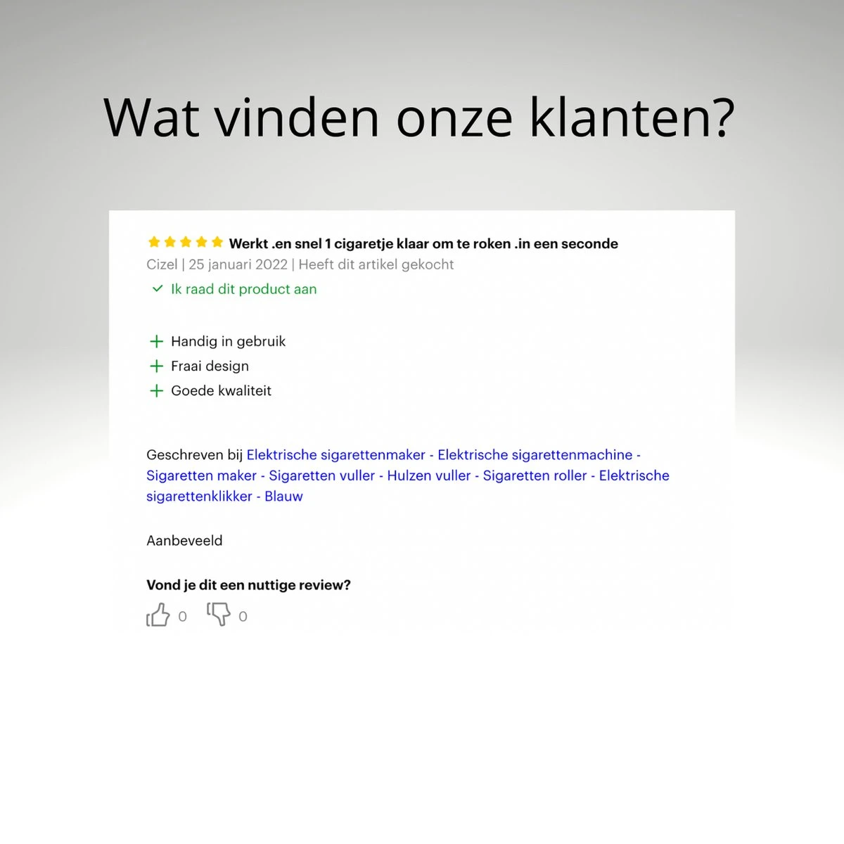 Elektrische Sigarettenmaker - Elektrische Sigarettenmachine - Sigaretten Maker - Sigaretten Vuller - Hulzen Vuller - Sigaretten Roller - Elektrische Sigarettenklikker - Rood 6 Elektrische Sigarettenmaker - Elektrische Sigarettenmachine - Sigaretten Maker - Sigaretten Vuller - Hulzen Vuller - Sigaretten Roller - Elektrische Sigarettenklikker - Rood - Afbeelding 4