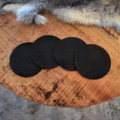 Merkloos Onderzetters Voor Glazen - Set Van 16 Onderzetters - Skai Heavy Leer - Rond 7 Merkloos Onderzetters Voor Glazen - Set Van 16 Onderzetters - Skai Heavy Leer - Rond -Bormioli Rocco winkel 1200x1200 361