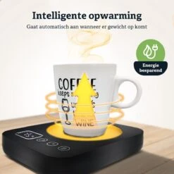 Shutterlight Verwarmde Onderzetter – Tot 85°C – 9 Standen – Timer – Warmhoudplaat Voor Mok Thee & Koffie – Mug Heating Plate – Cup Warmer 14 Shutterlight Verwarmde Onderzetter – Tot 85°C – 9 Standen – Timer – Warmhoudplaat Voor Mok Thee & Koffie – Mug Heating Plate – Cup Warmer -Bormioli Rocco winkel 1200x1200 443