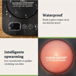 Shutterlight Verwarmde Onderzetter – Tot 85°C – 9 Standen – Timer – Warmhoudplaat Voor Mok Thee & Koffie – Mug Heating Plate – Cup Warmer 15 Shutterlight Verwarmde Onderzetter – Tot 85°C – 9 Standen – Timer – Warmhoudplaat Voor Mok Thee & Koffie – Mug Heating Plate – Cup Warmer -Bormioli Rocco winkel 1200x1200 444